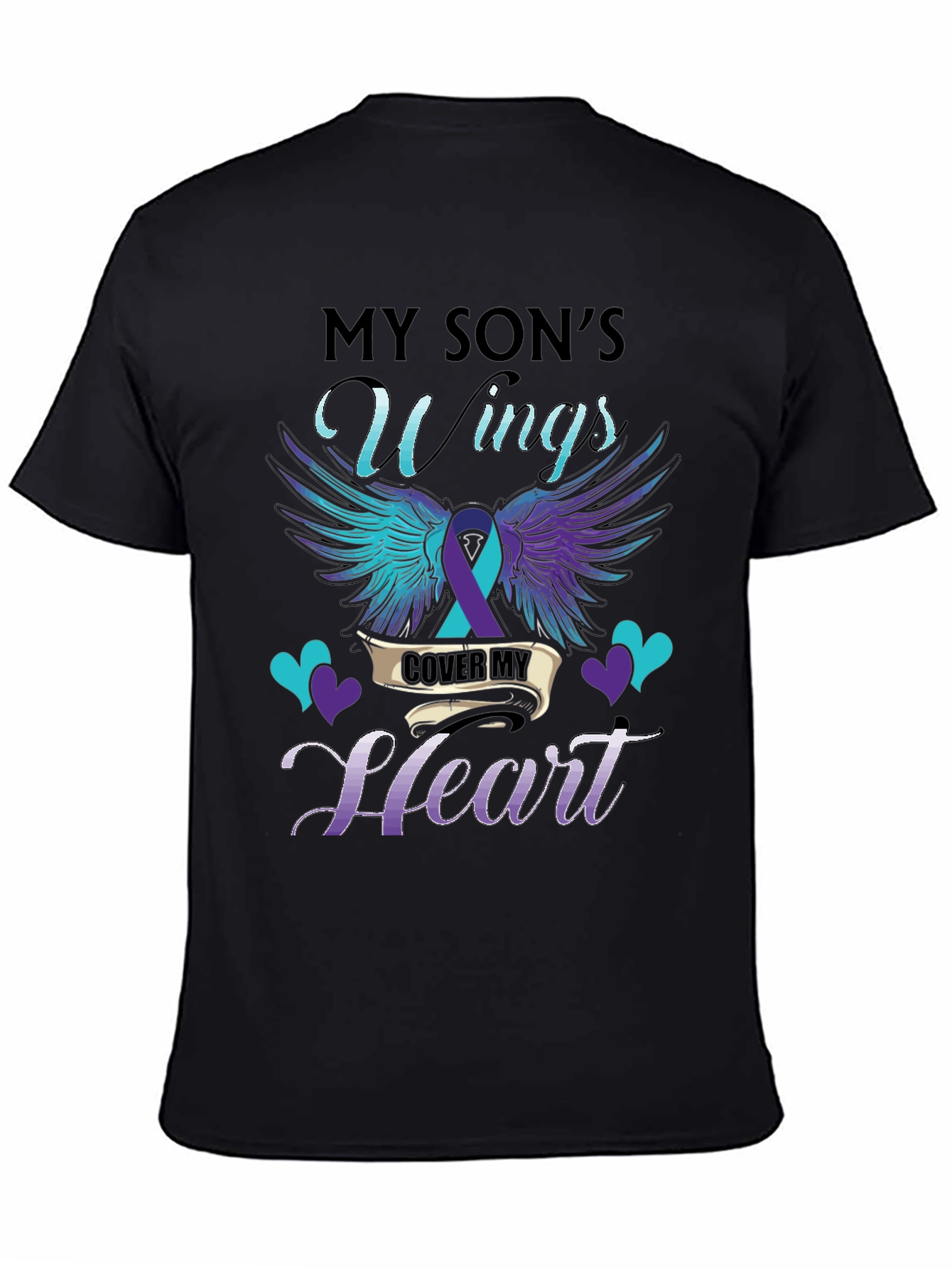 My Sons Wings Cover My Heart T-Shirt
