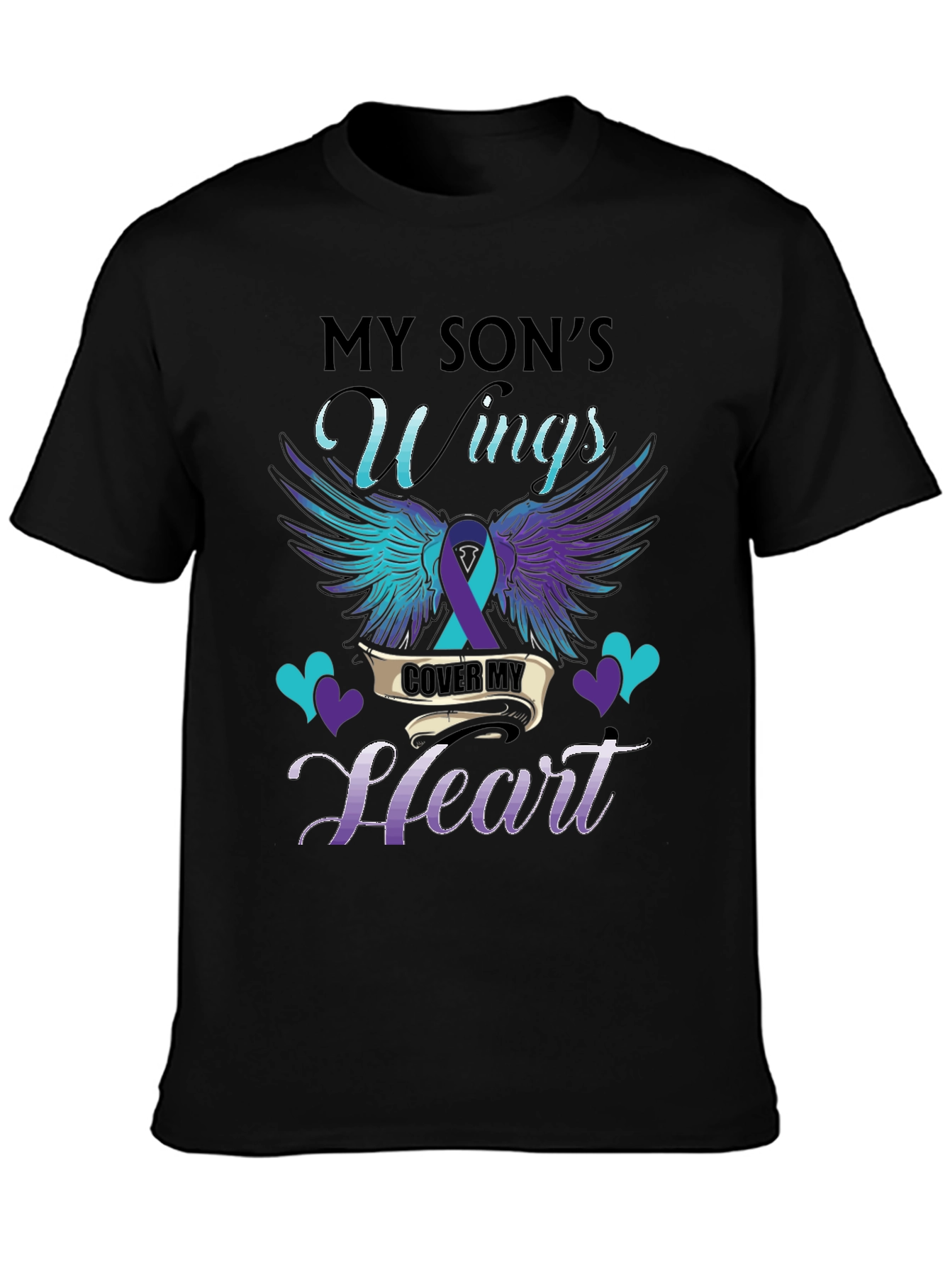 My Sons Wings Cover My Heart T-Shirt
