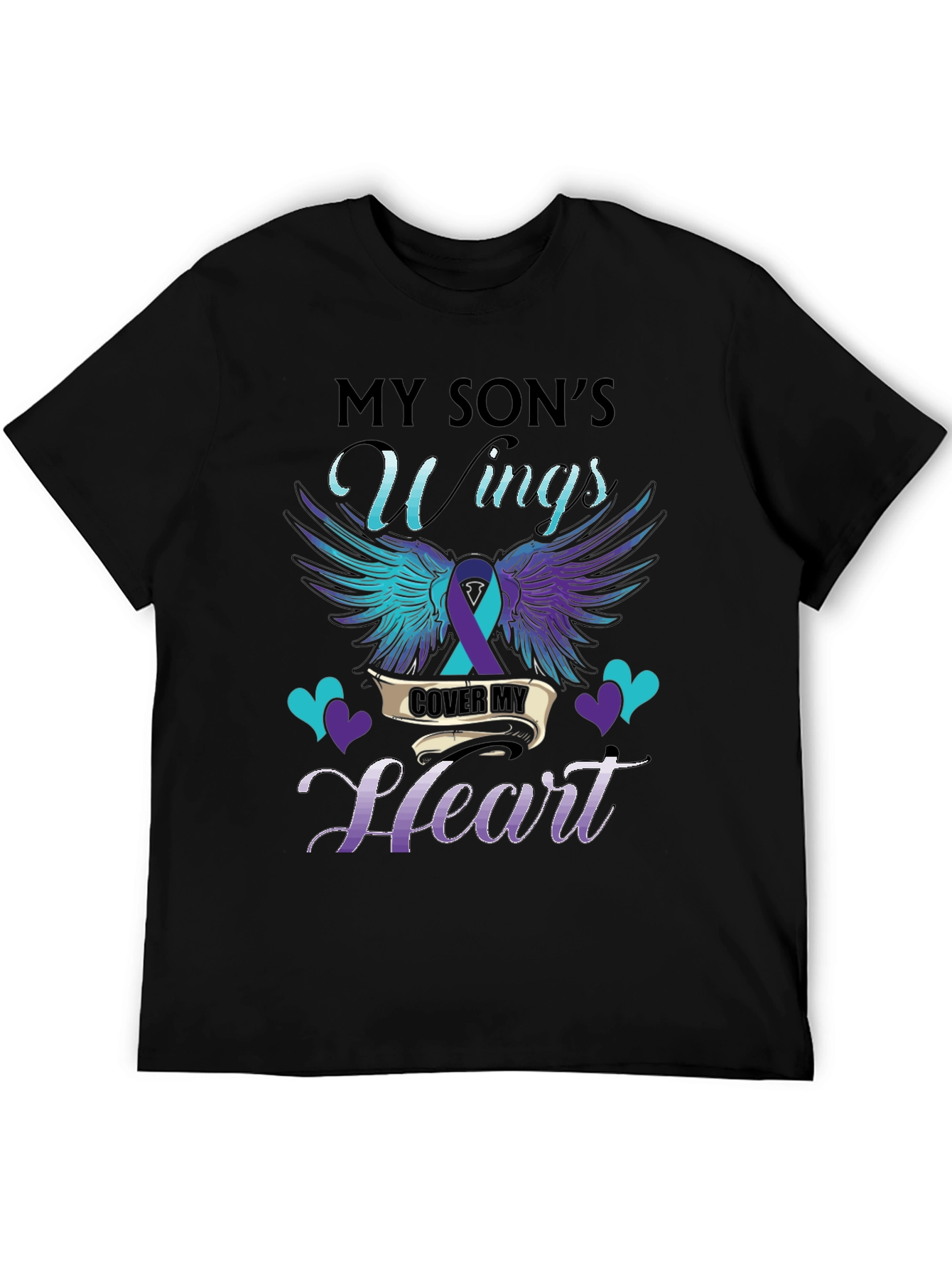 My Sons Wings Cover My Heart T-Shirt