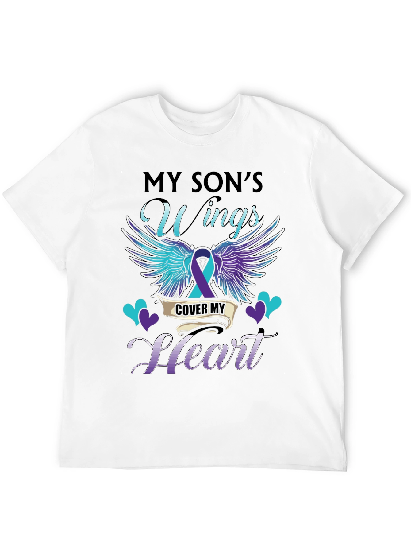My Sons Wings Cover My Heart T-Shirt