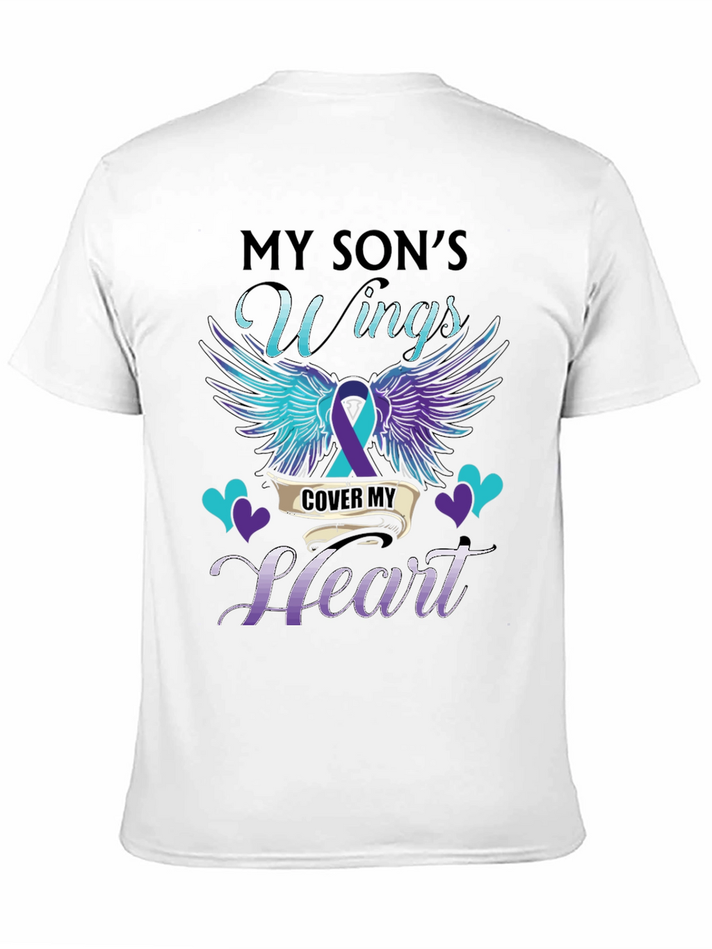 My Sons Wings Cover My Heart T-Shirt