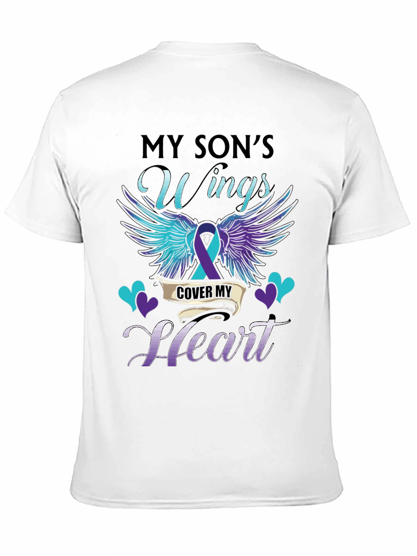My Sons Wings Cover My Heart T-Shirt