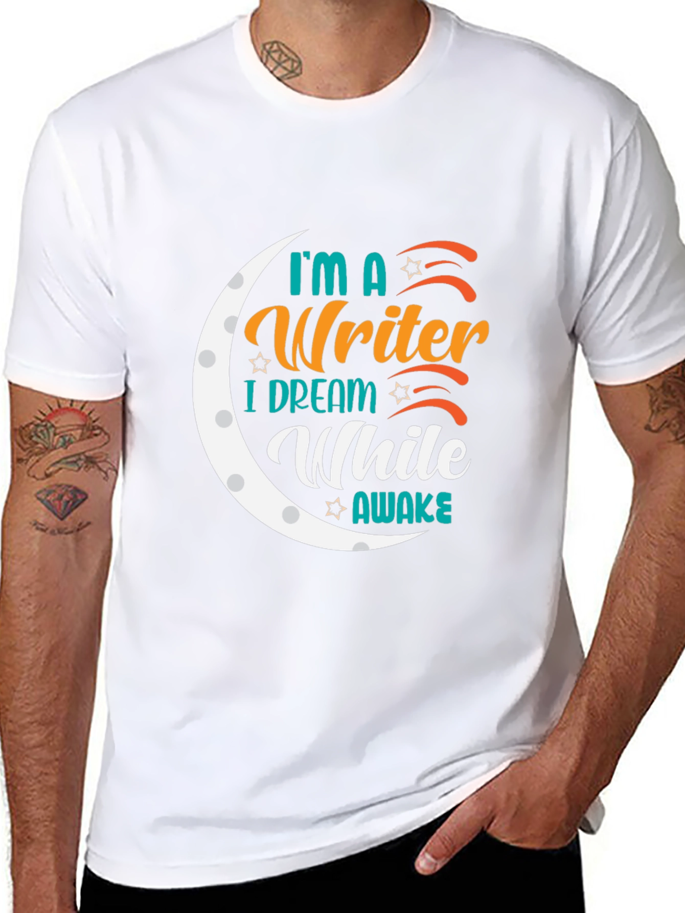 Writer Dreamer T-Shirt - Unique Graphic Tee
