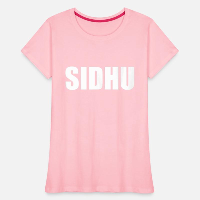 SIDHU Tshirt Surname Sidhu Clothing