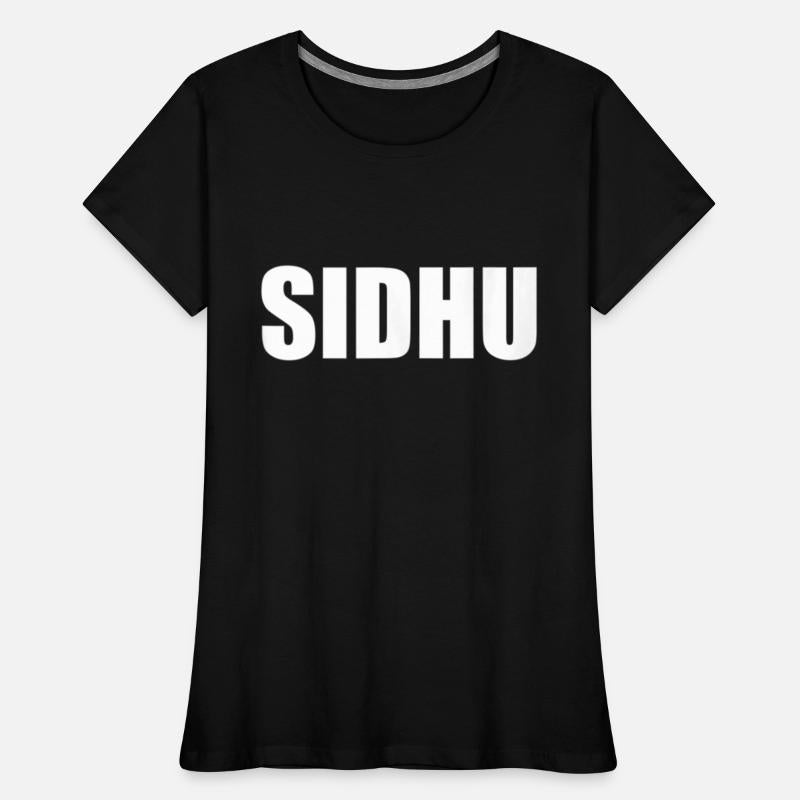 SIDHU Tshirt Surname Sidhu Clothing