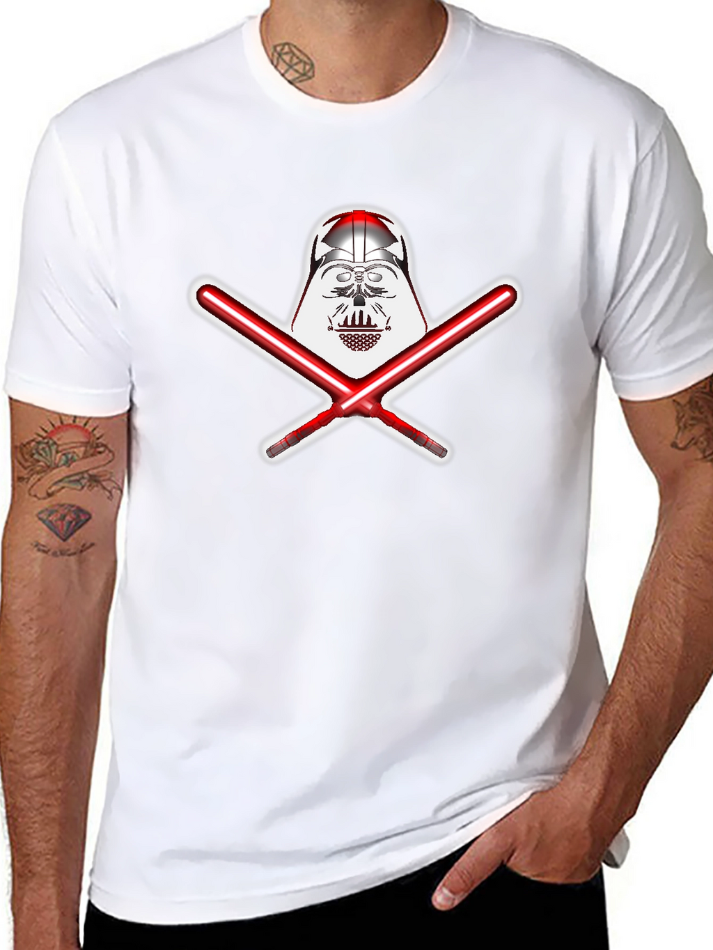 Darth Vader Lightsaber Graphic Tee