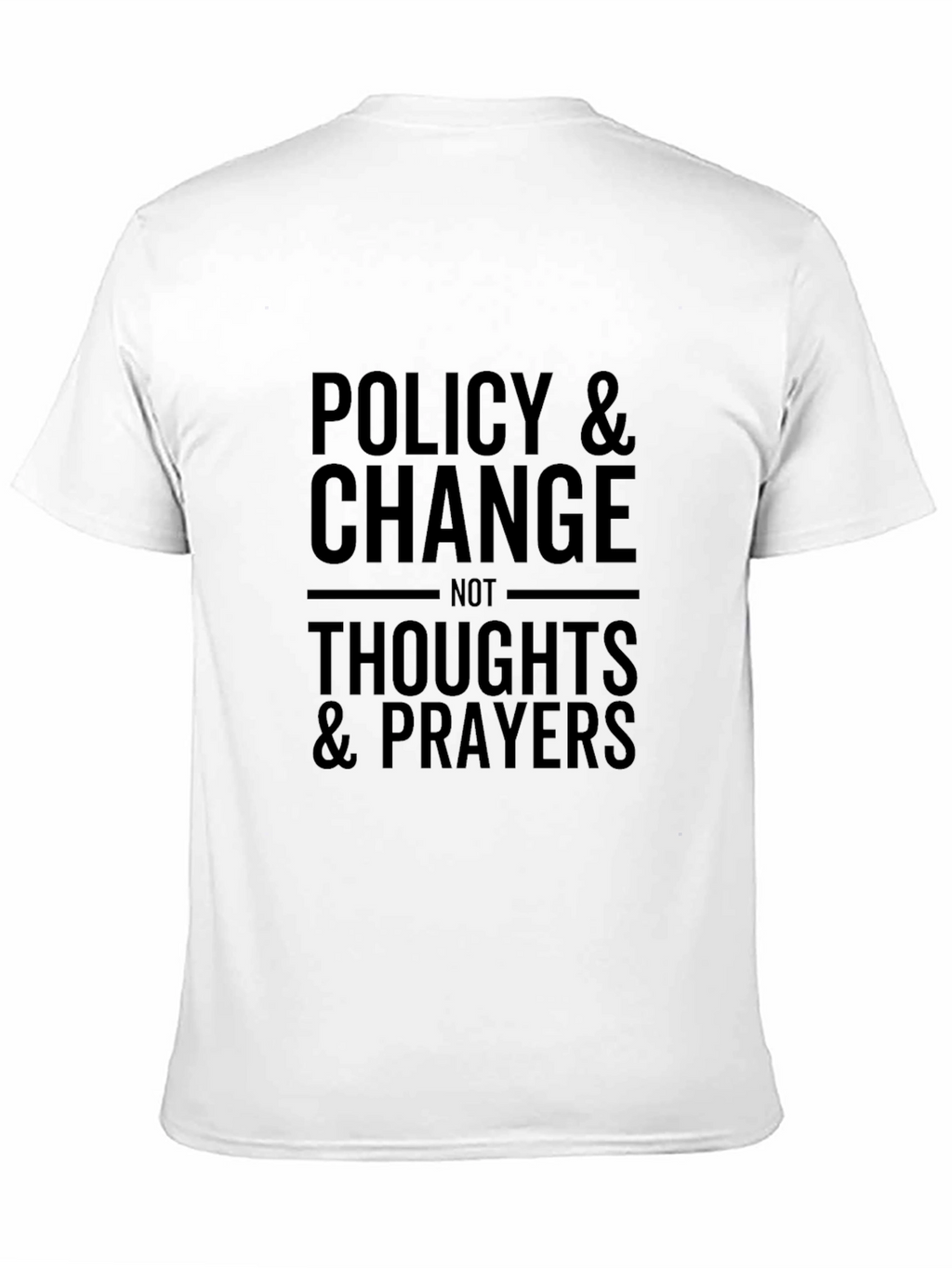 Policy & Change Graphic Tee - Activism Shirt