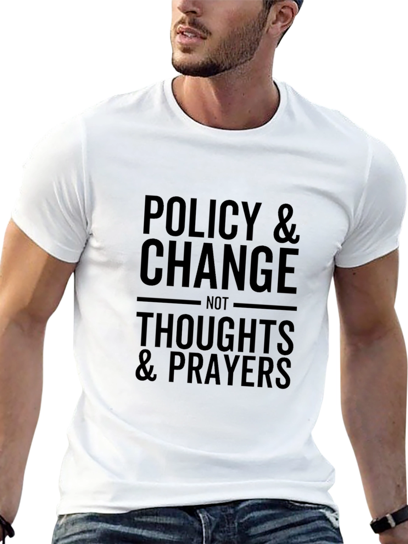 Policy & Change Graphic Tee - Activism Shirt