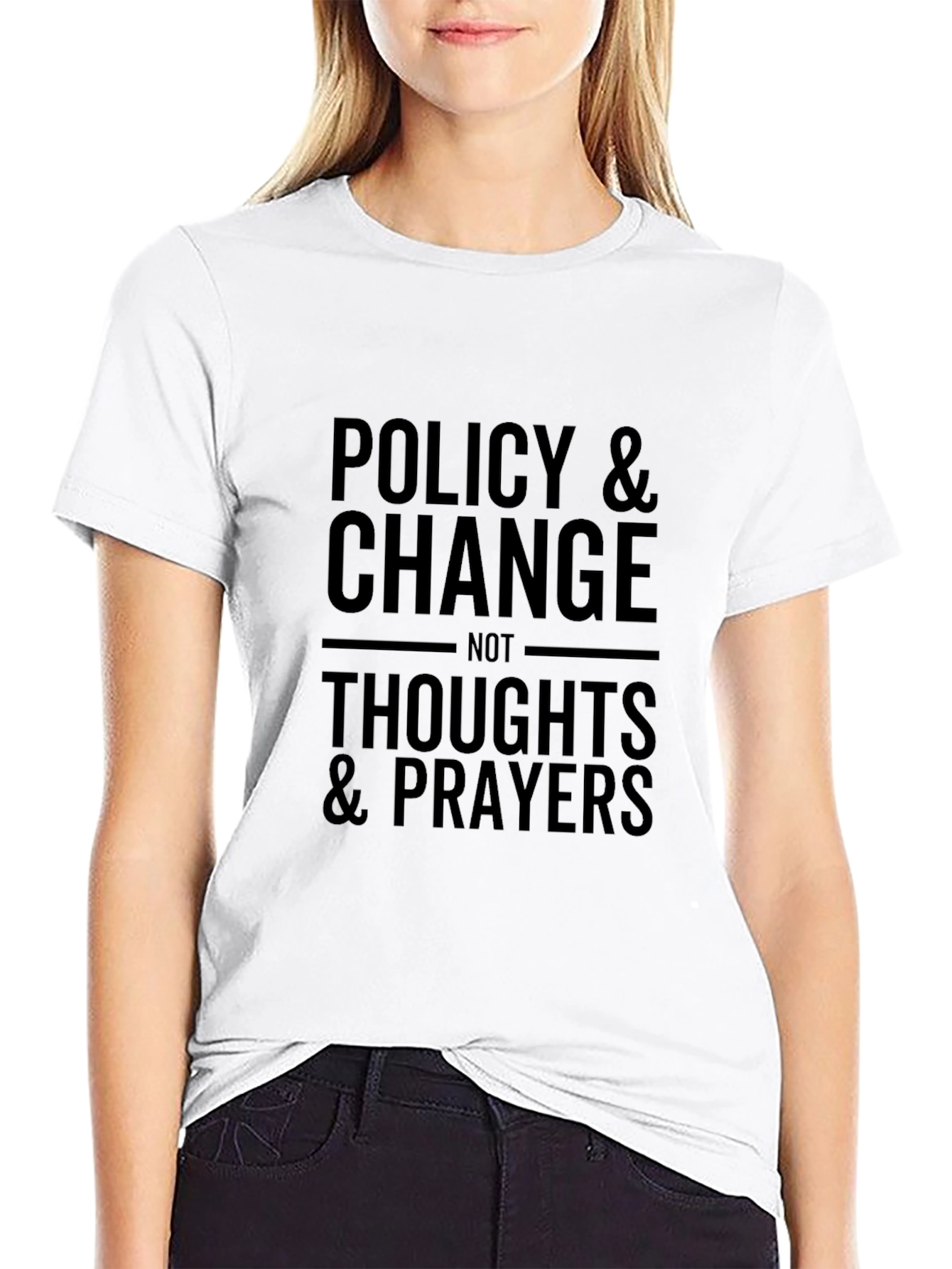 Policy & Change Graphic Tee - Activism Shirt