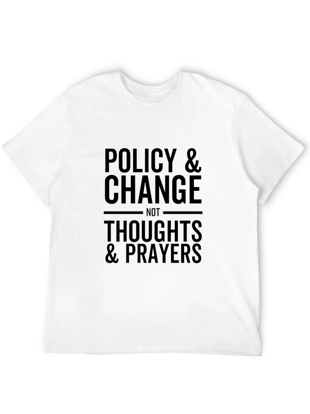 Policy & Change Graphic Tee - Activism Shirt