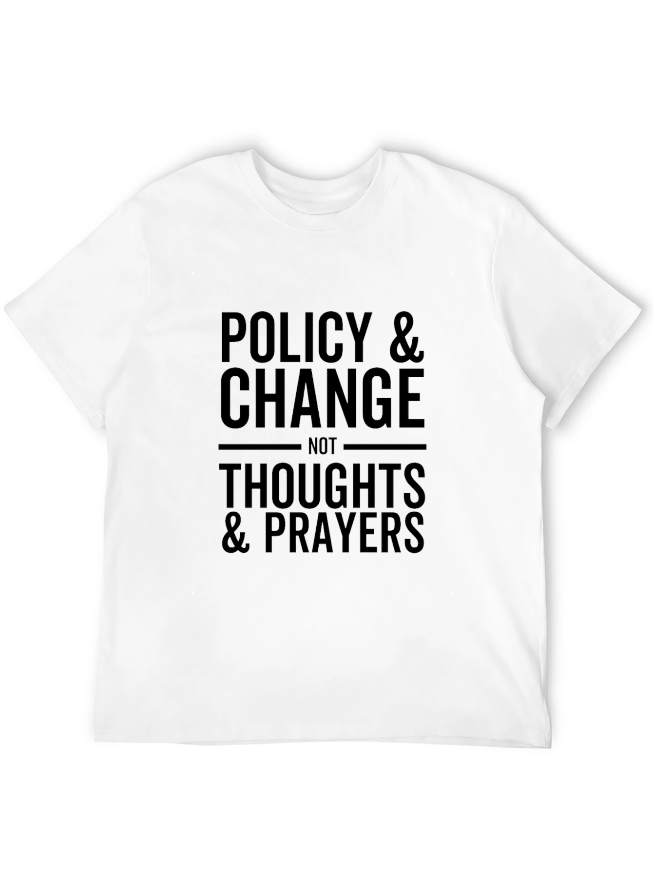 Policy & Change Graphic Tee - Activism Shirt