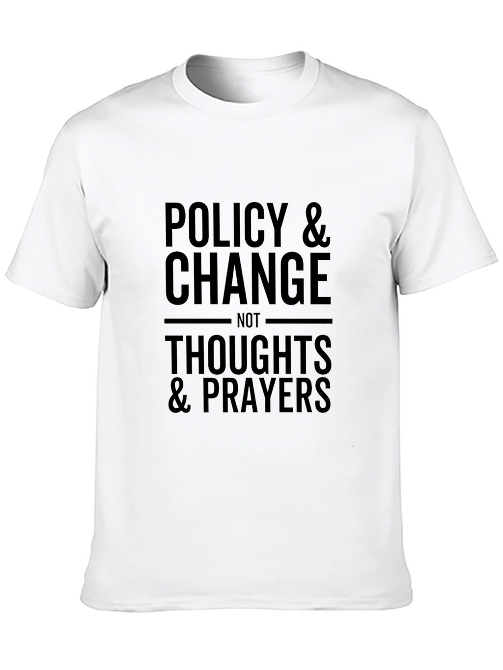 Policy & Change Graphic Tee - Activism Shirt
