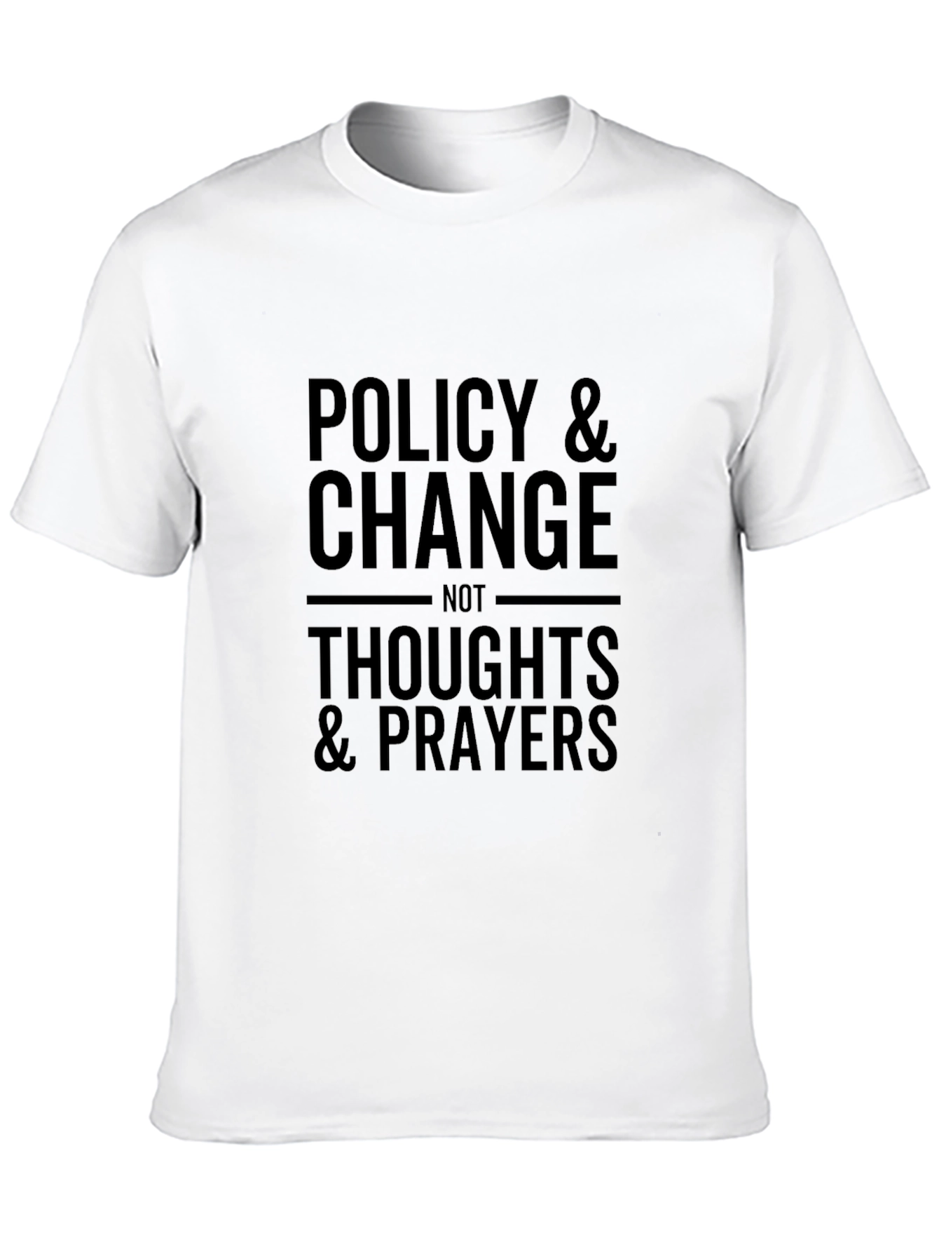 Policy & Change Graphic Tee - Activism Shirt