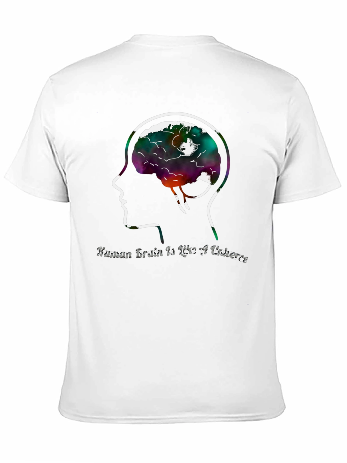 Human Brain Universe Graphic Tee