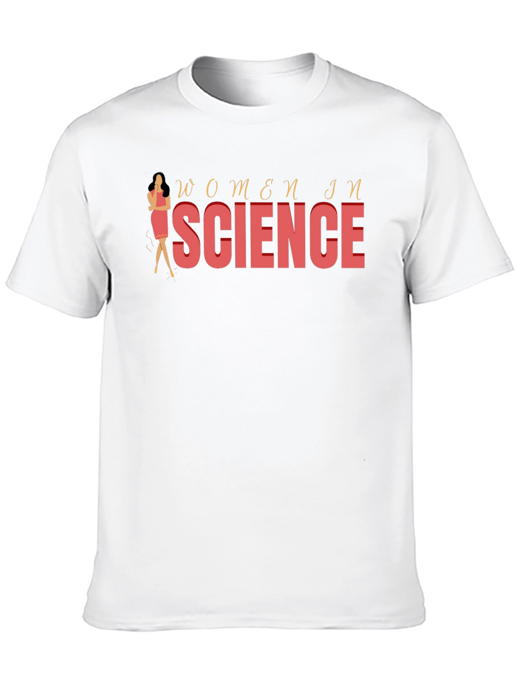 Women in Science Graphic Tee - Black