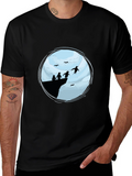 Penguin Cliff Black T-Shirt