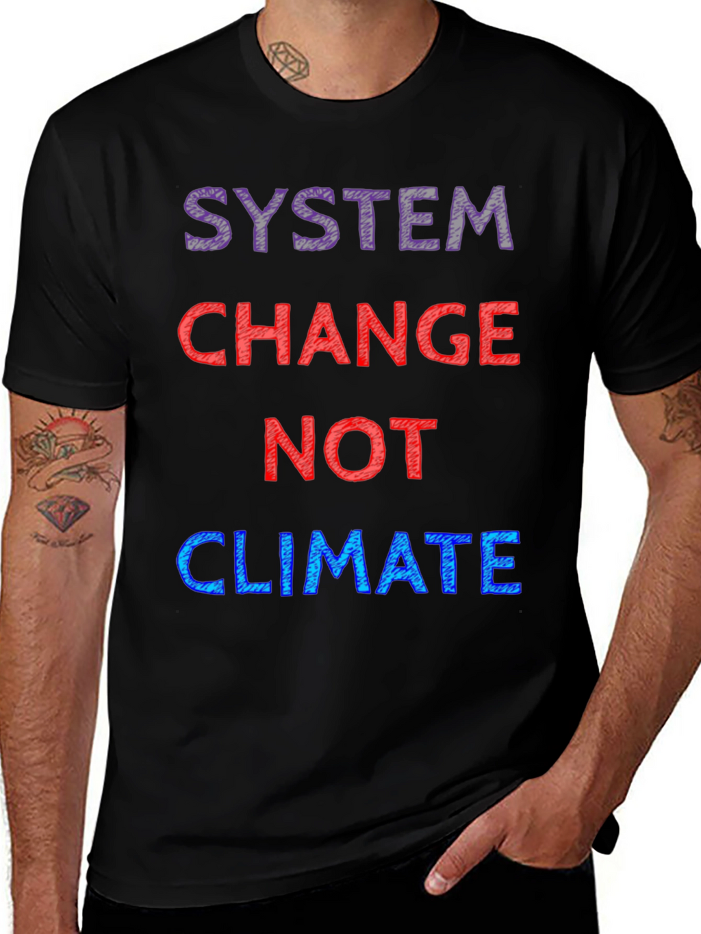 System Change Not Climate T-Shirt