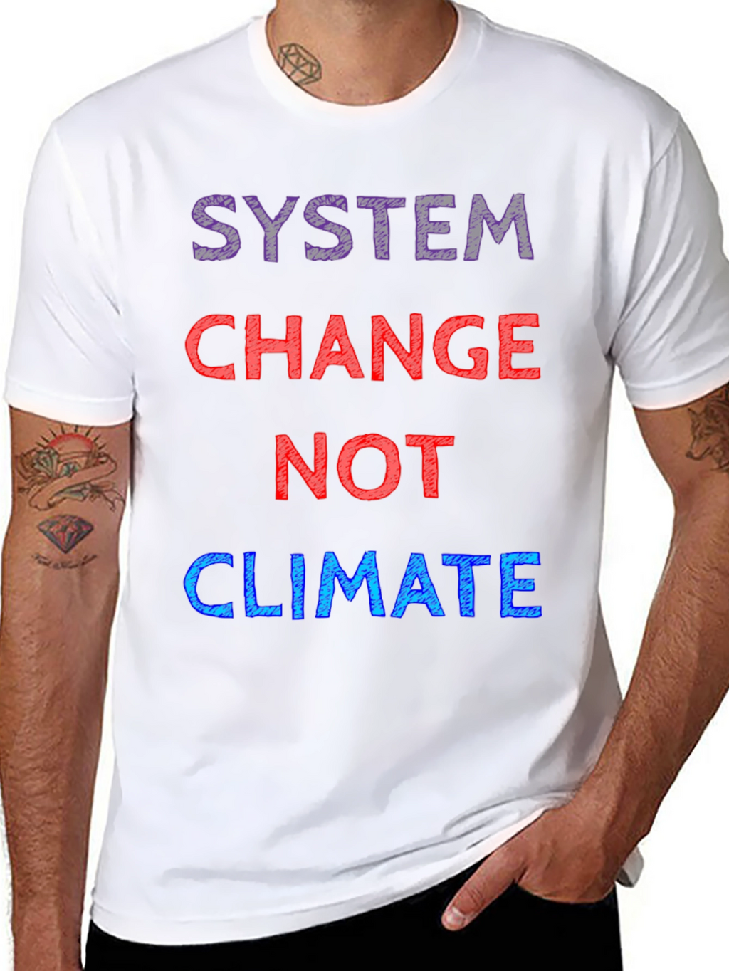 System Change Not Climate T-Shirt