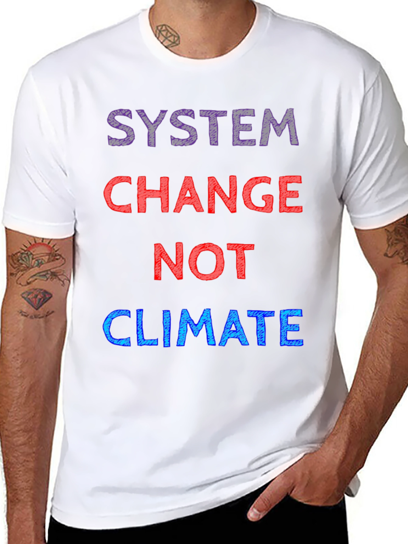 System Change Not Climate T-Shirt