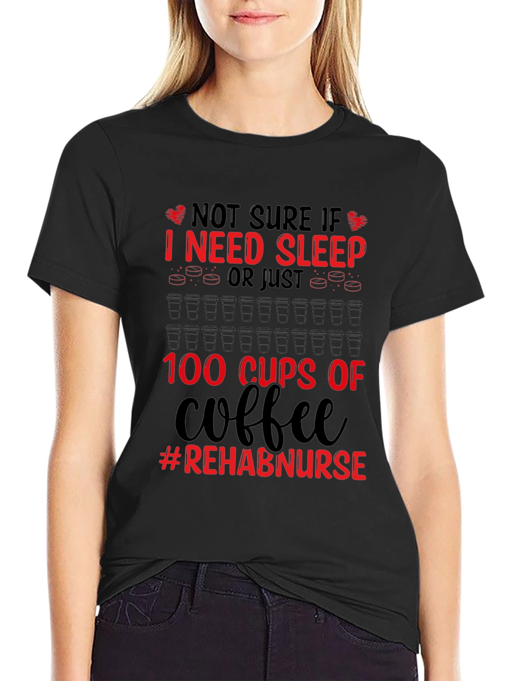 Rehab Nurse Coffee T-Shirt