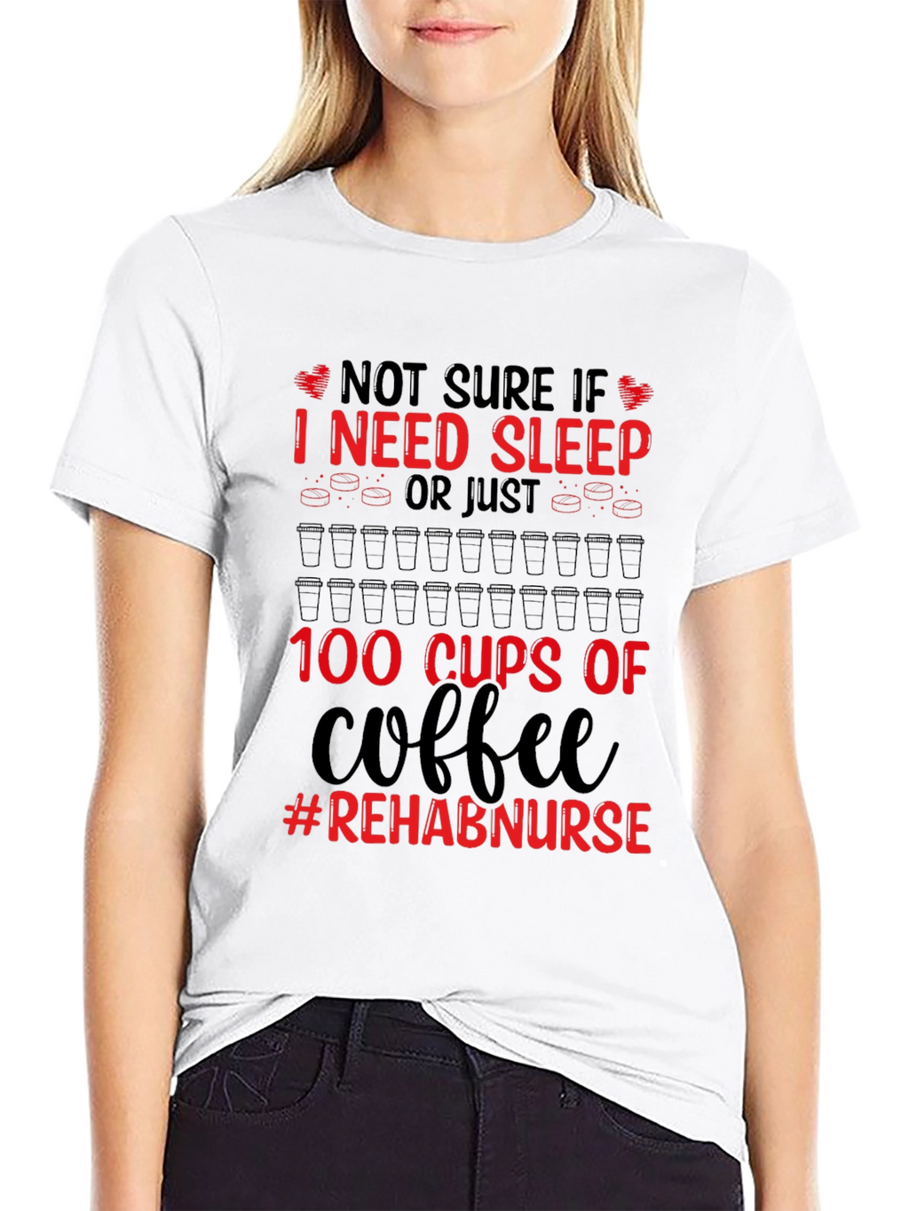 Rehab Nurse Coffee T-Shirt