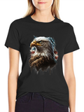 American Eagle Graphic Tee - Patriotic Design