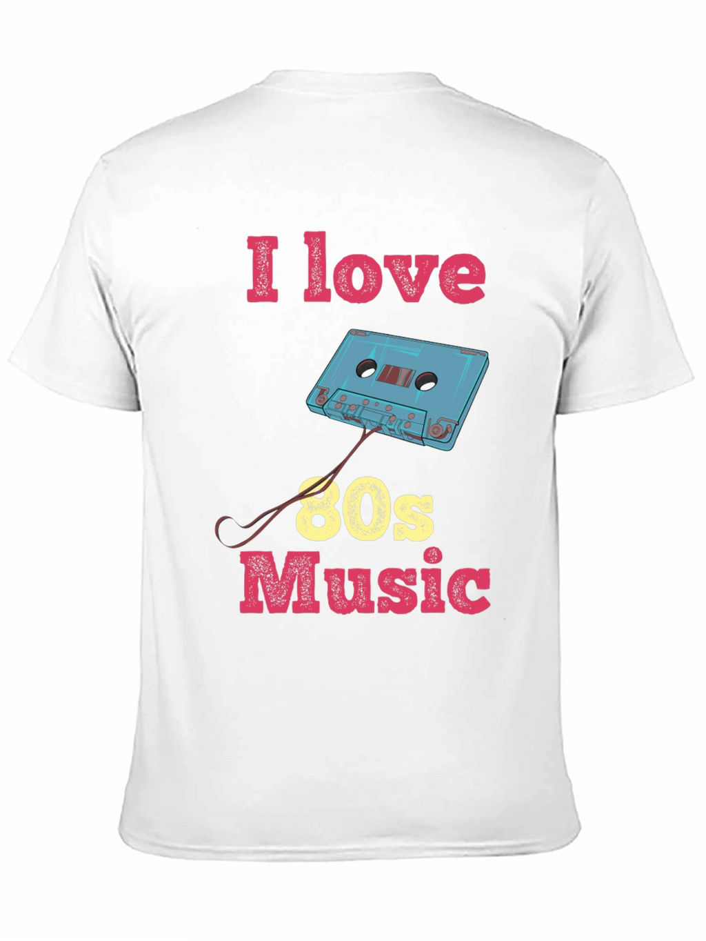 I Love 80s Music Graphic Tee