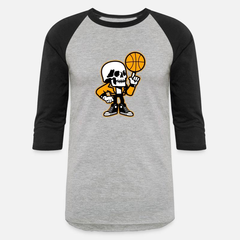 Skull Basketball Gift Idea Design Motif