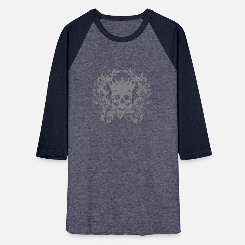 Skull with Crown Halloween Metal Tattoo Skull