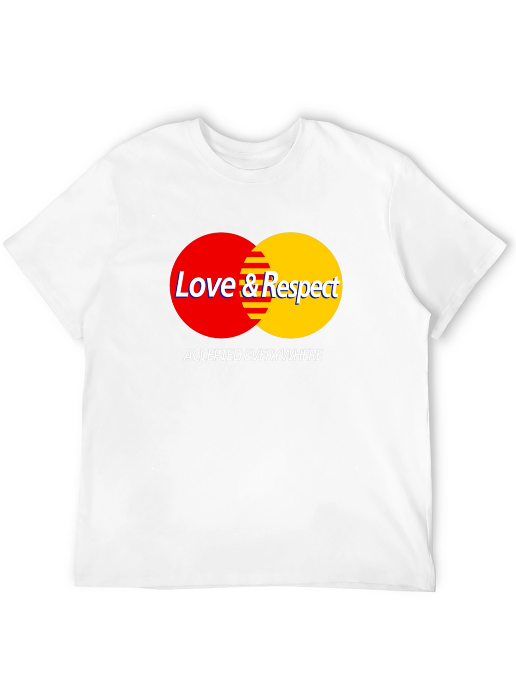 Love & Respect T-Shirt - Black Crew Neck