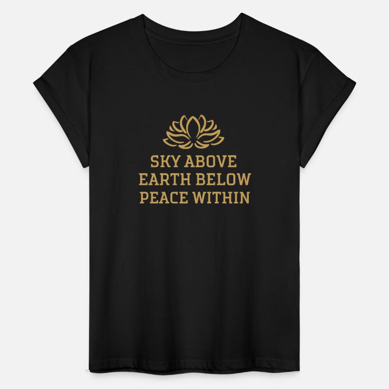 Sky above earth below peace within