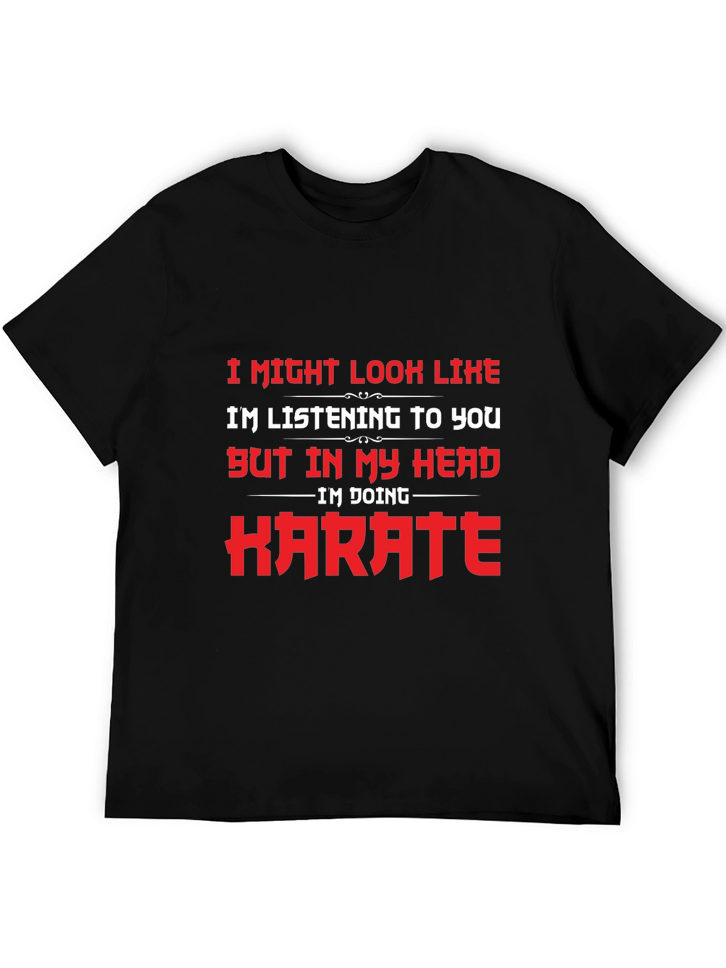 Karate Mind Black T-Shirt