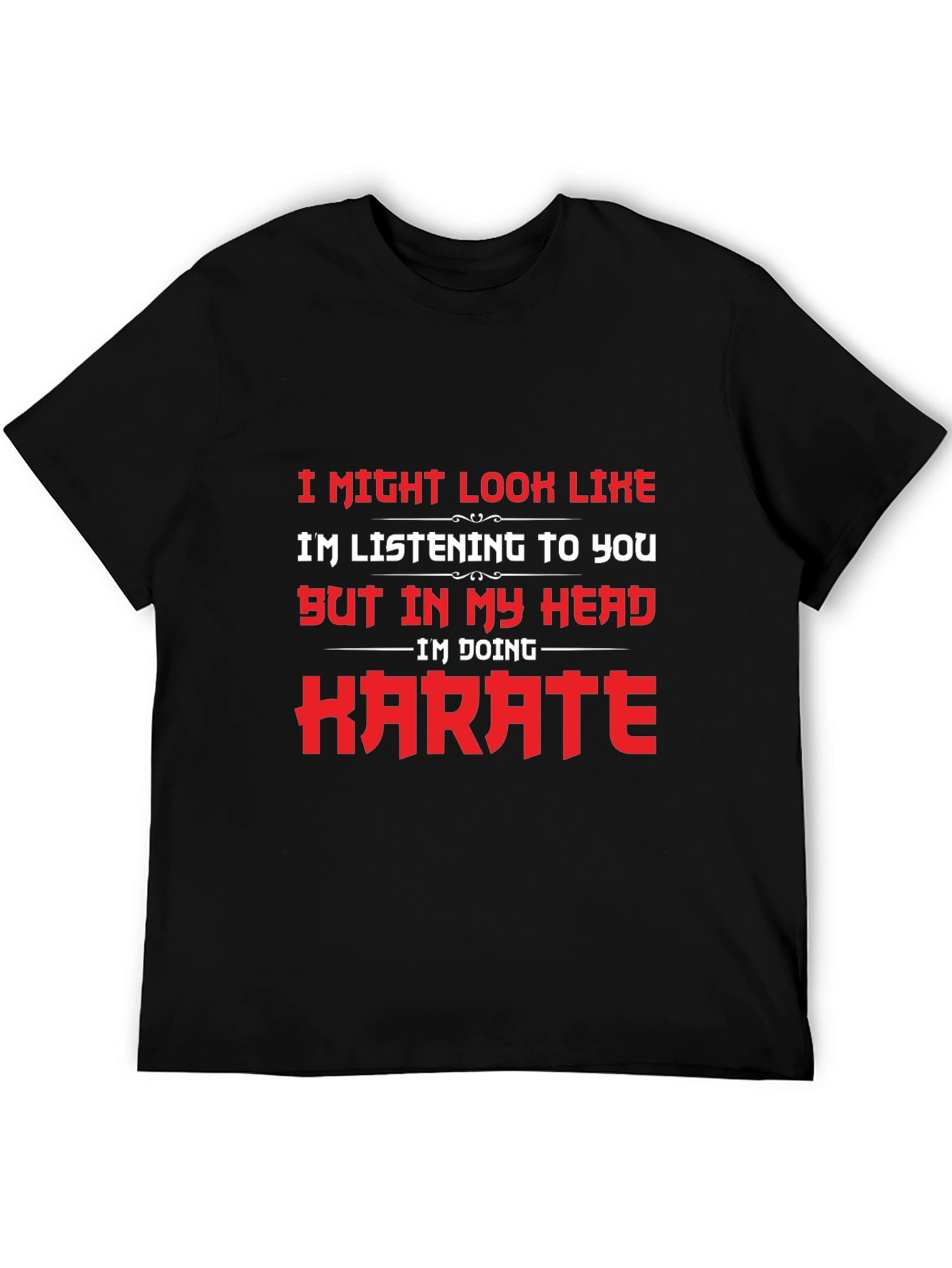 Karate Mind Black T-Shirt