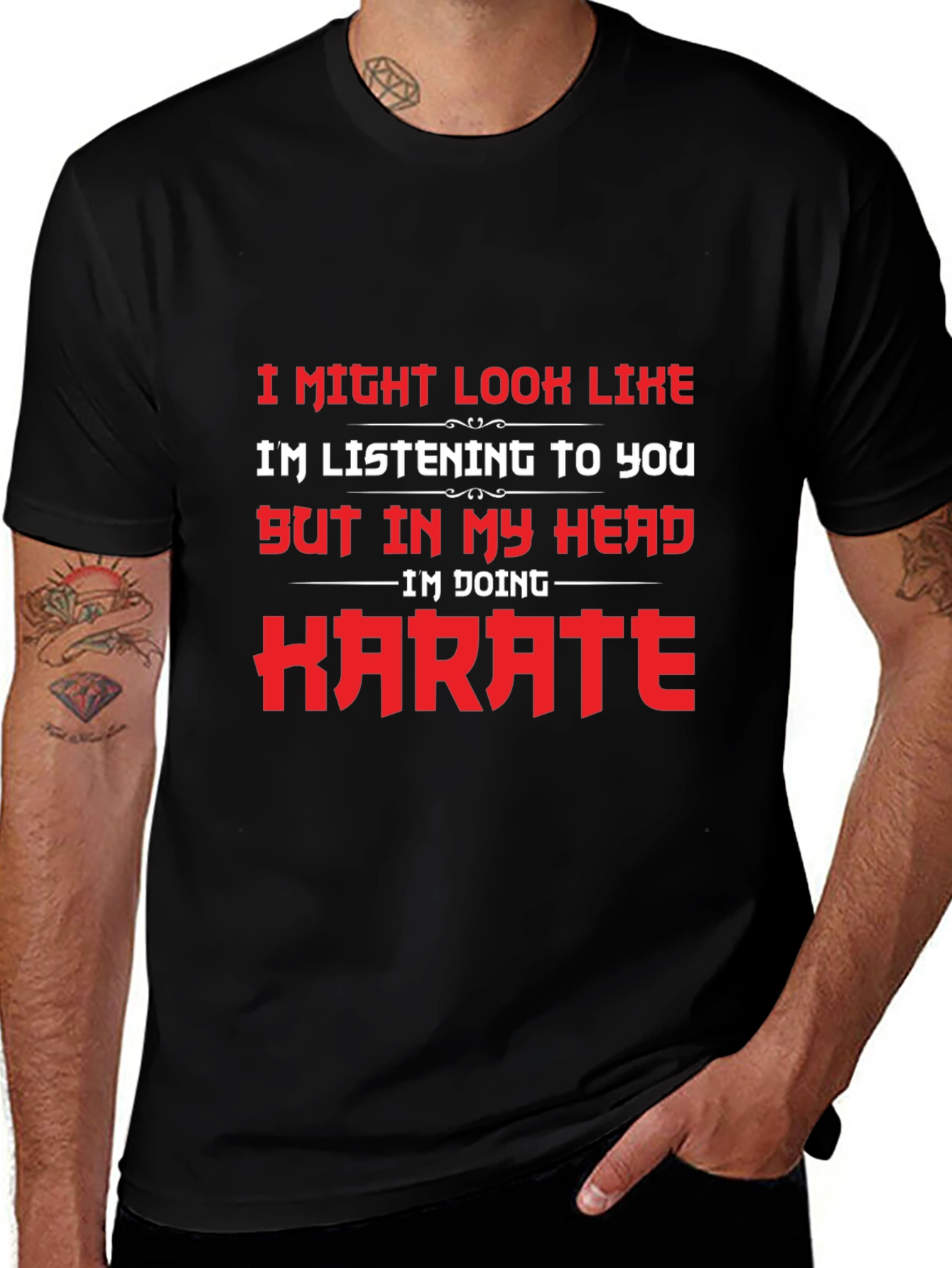 Karate Mind Black T-Shirt