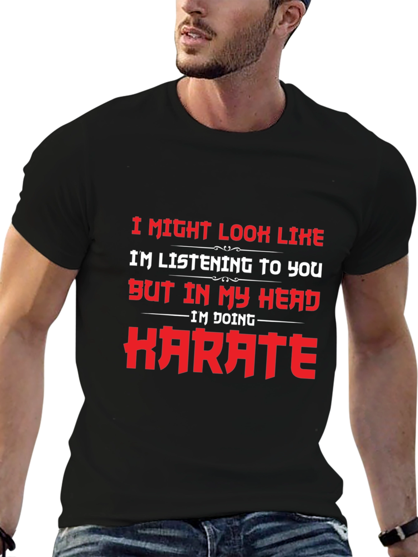 Karate Mind Black T-Shirt
