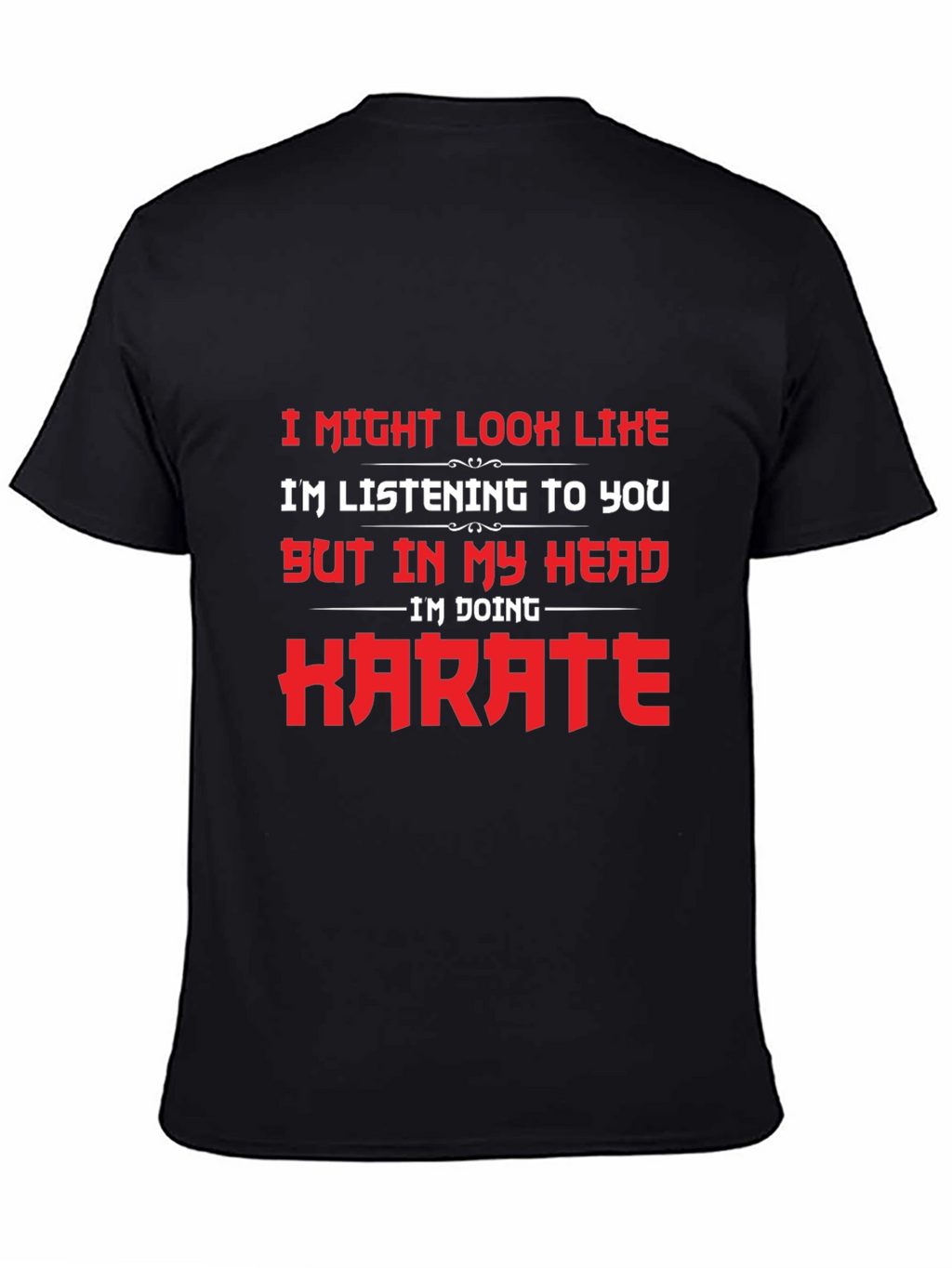 Karate Mind Black T-Shirt