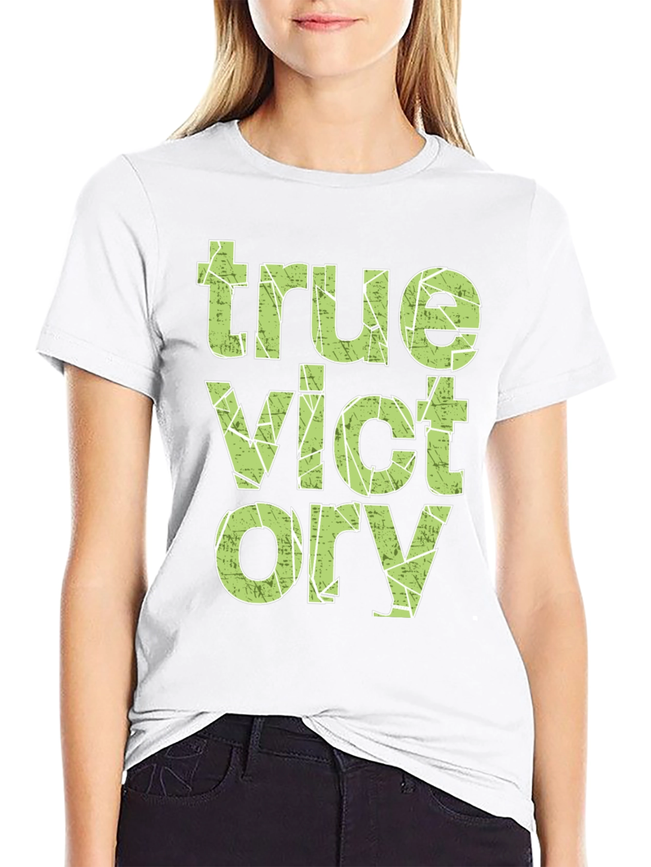 True Victory Graphic Tee - Stylish Mens T-Shirt