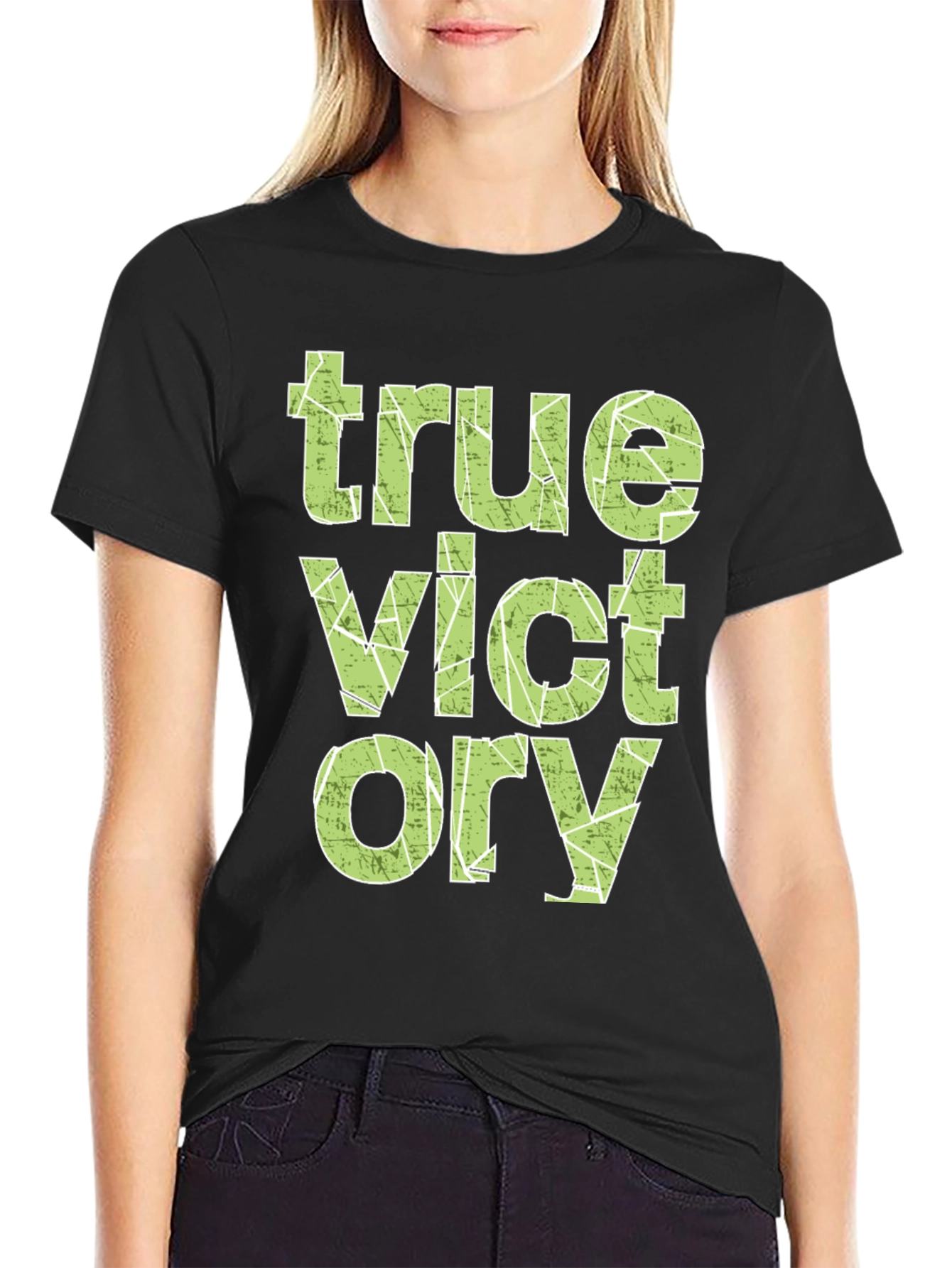 True Victory Graphic Tee - Stylish Mens T-Shirt