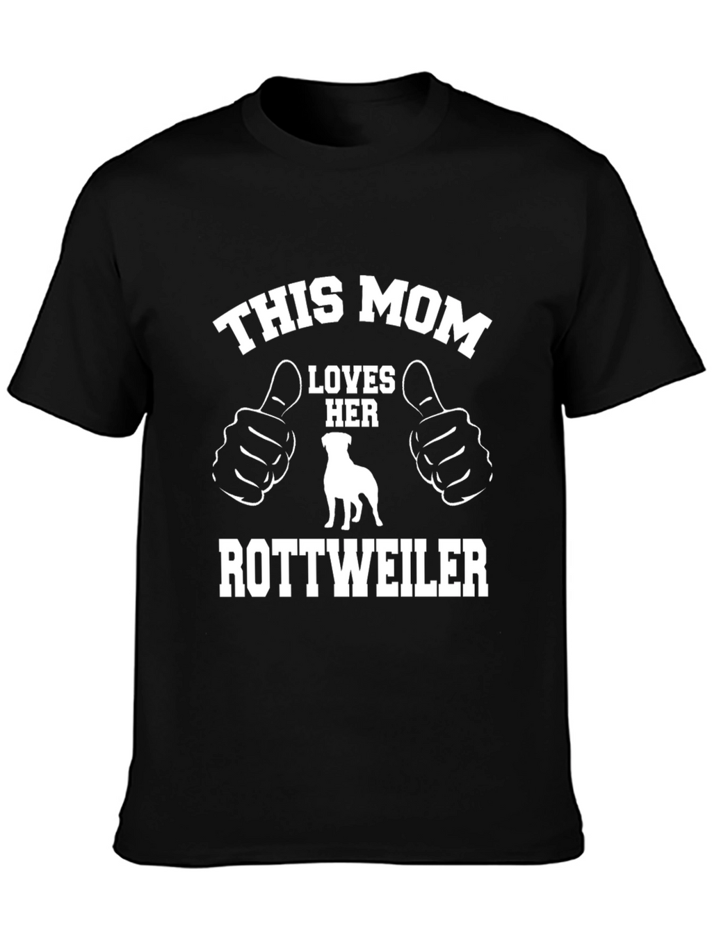 This Mom Loves Her Rottweiler T-Shirt