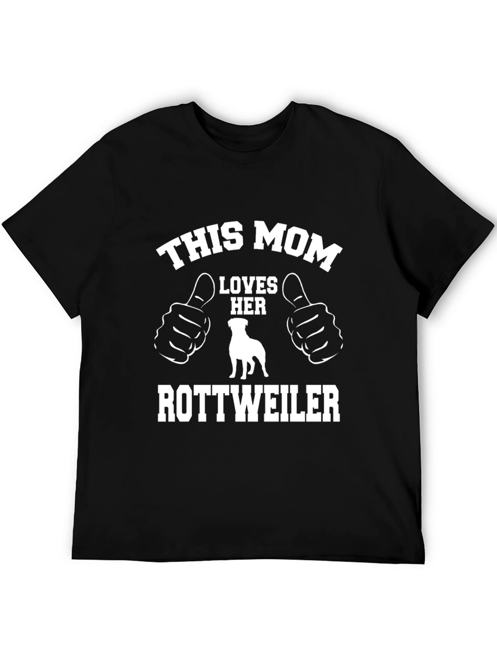This Mom Loves Her Rottweiler T-Shirt