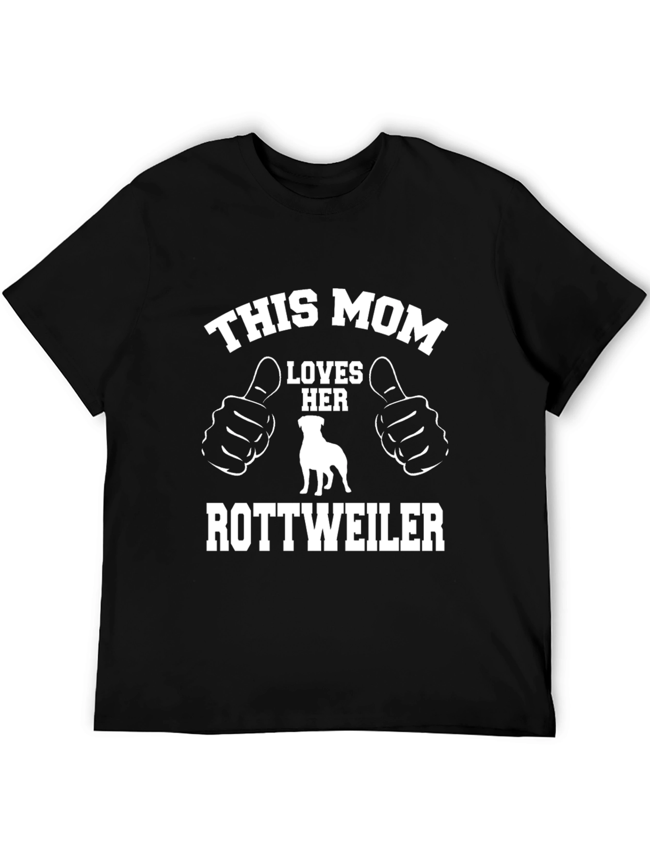 This Mom Loves Her Rottweiler T-Shirt