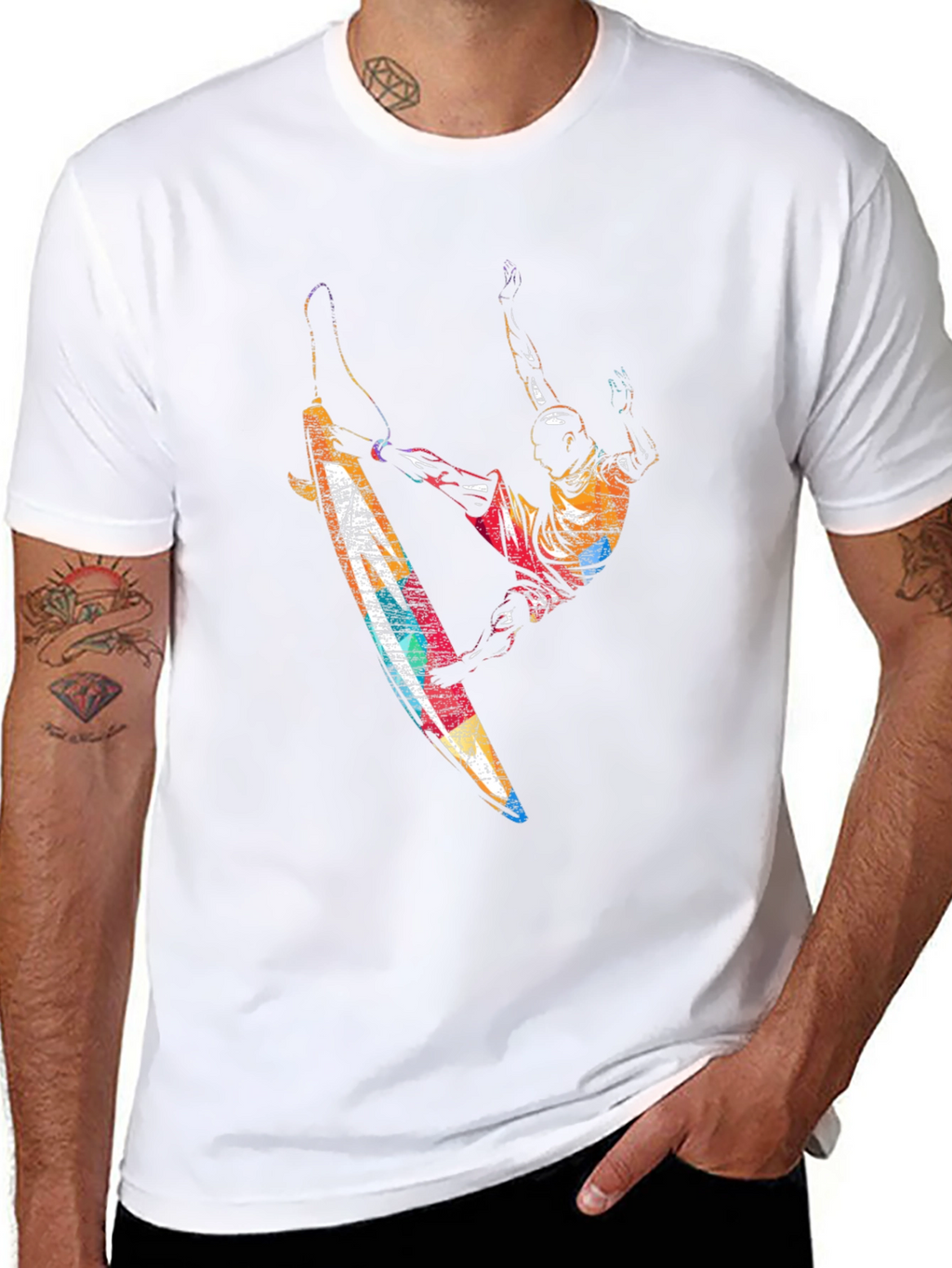 Surfer Graphic Tee - Cool Casual Wear