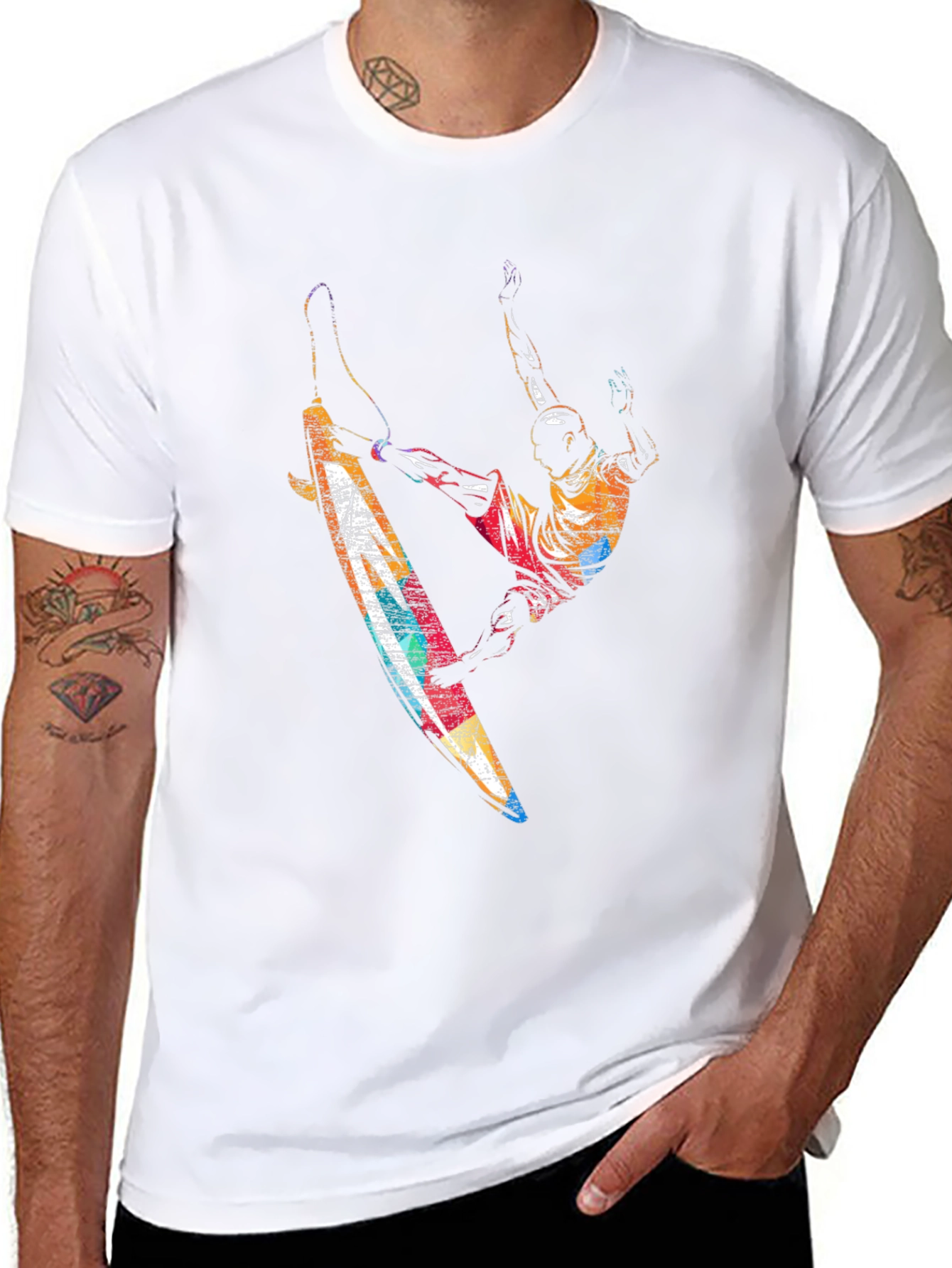 Surfer Graphic Tee - Cool Casual Wear