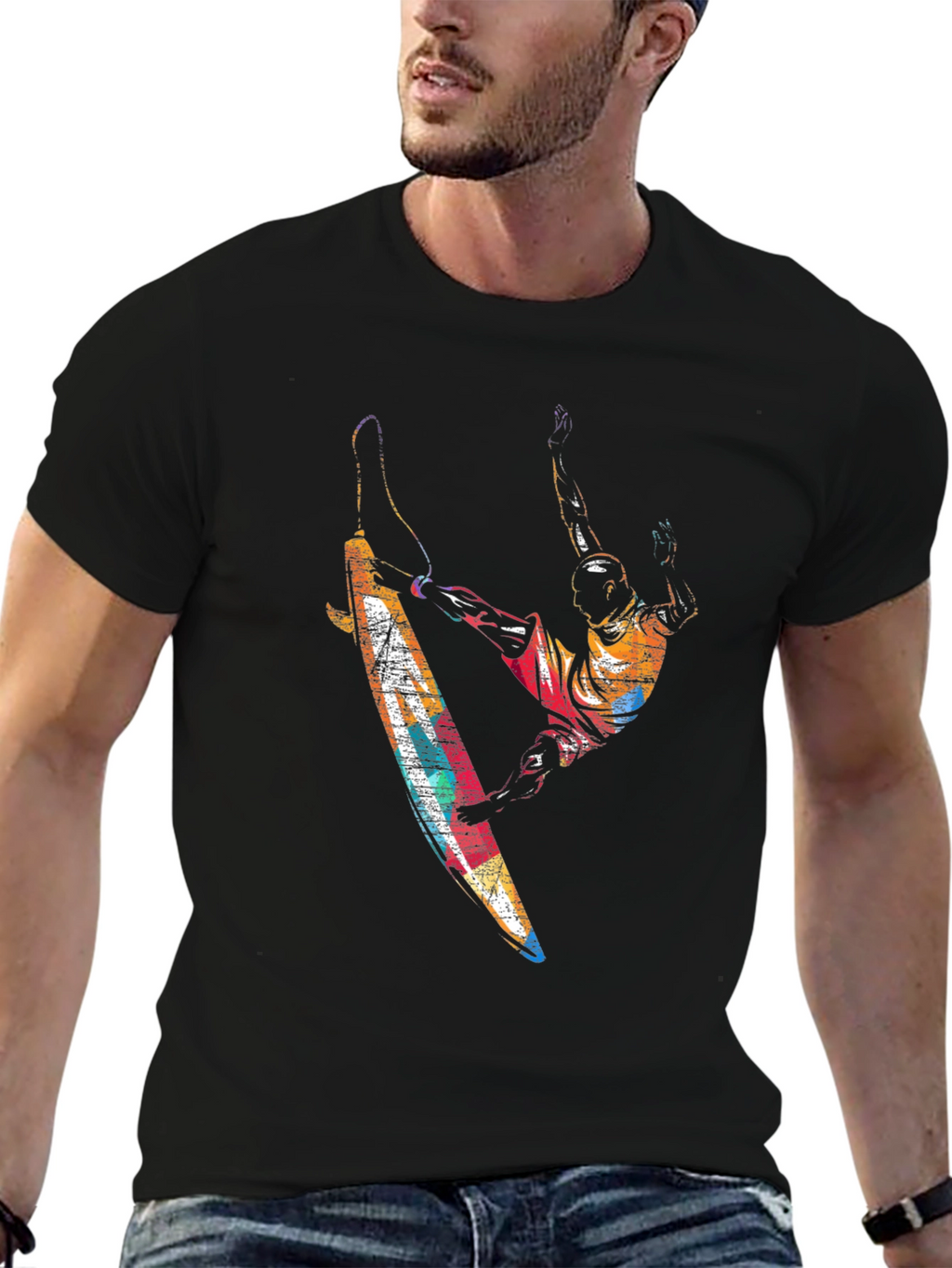 Surfer Graphic Tee - Cool Casual Wear