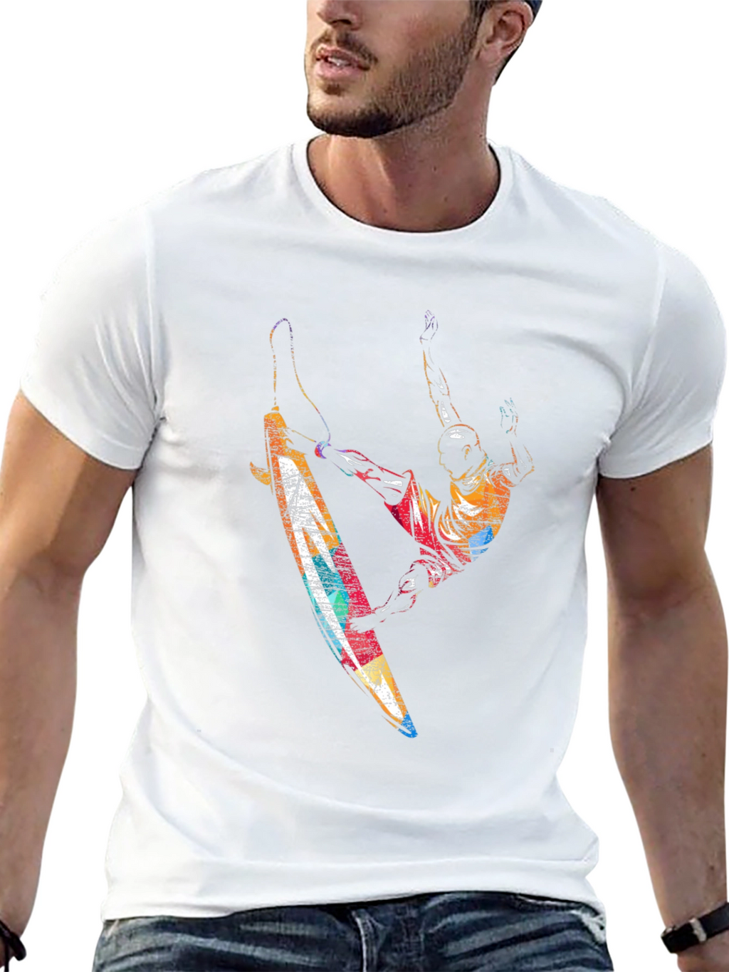 Surfer Graphic Tee - Cool Casual Wear