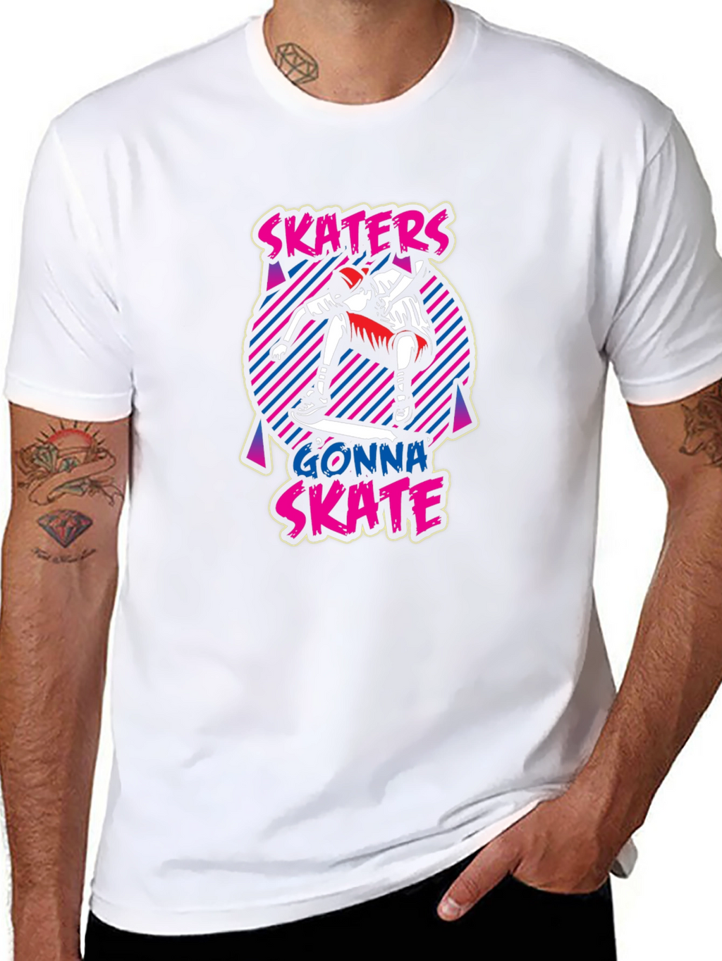 Skaters Gonna Skate Graphic Tee
