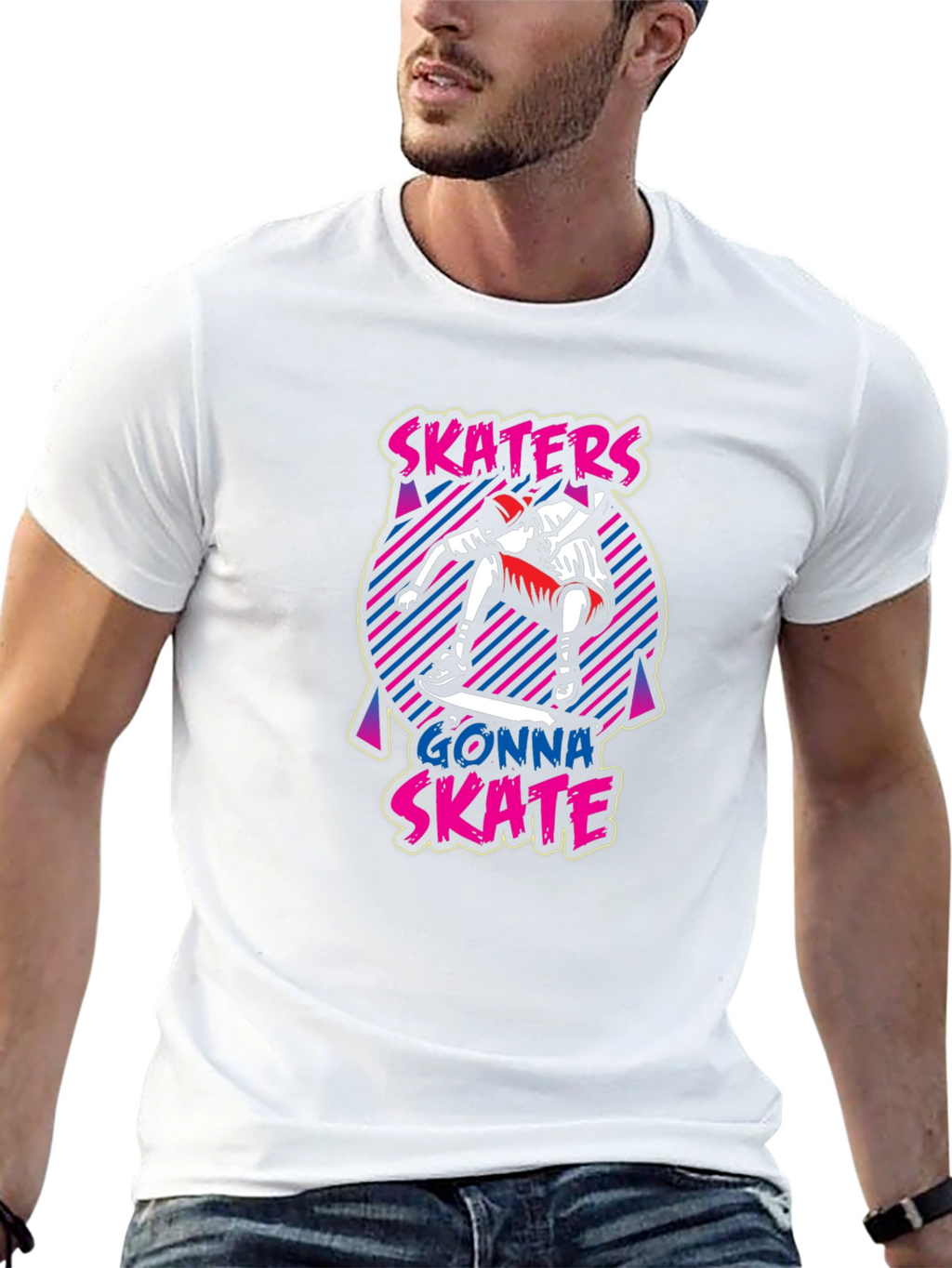 Skaters Gonna Skate Graphic Tee