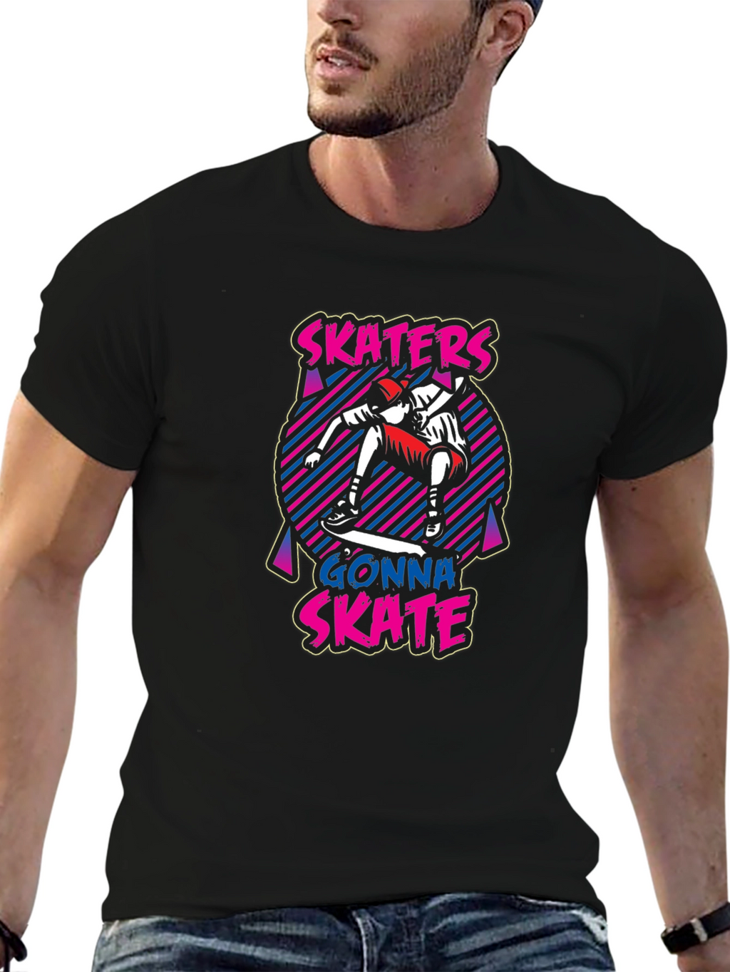 Skaters Gonna Skate Graphic Tee