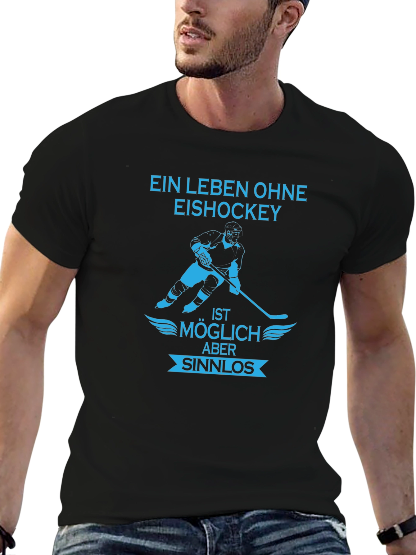 Hockey Life T-Shirt - Ein Leben Ohne Eishockey