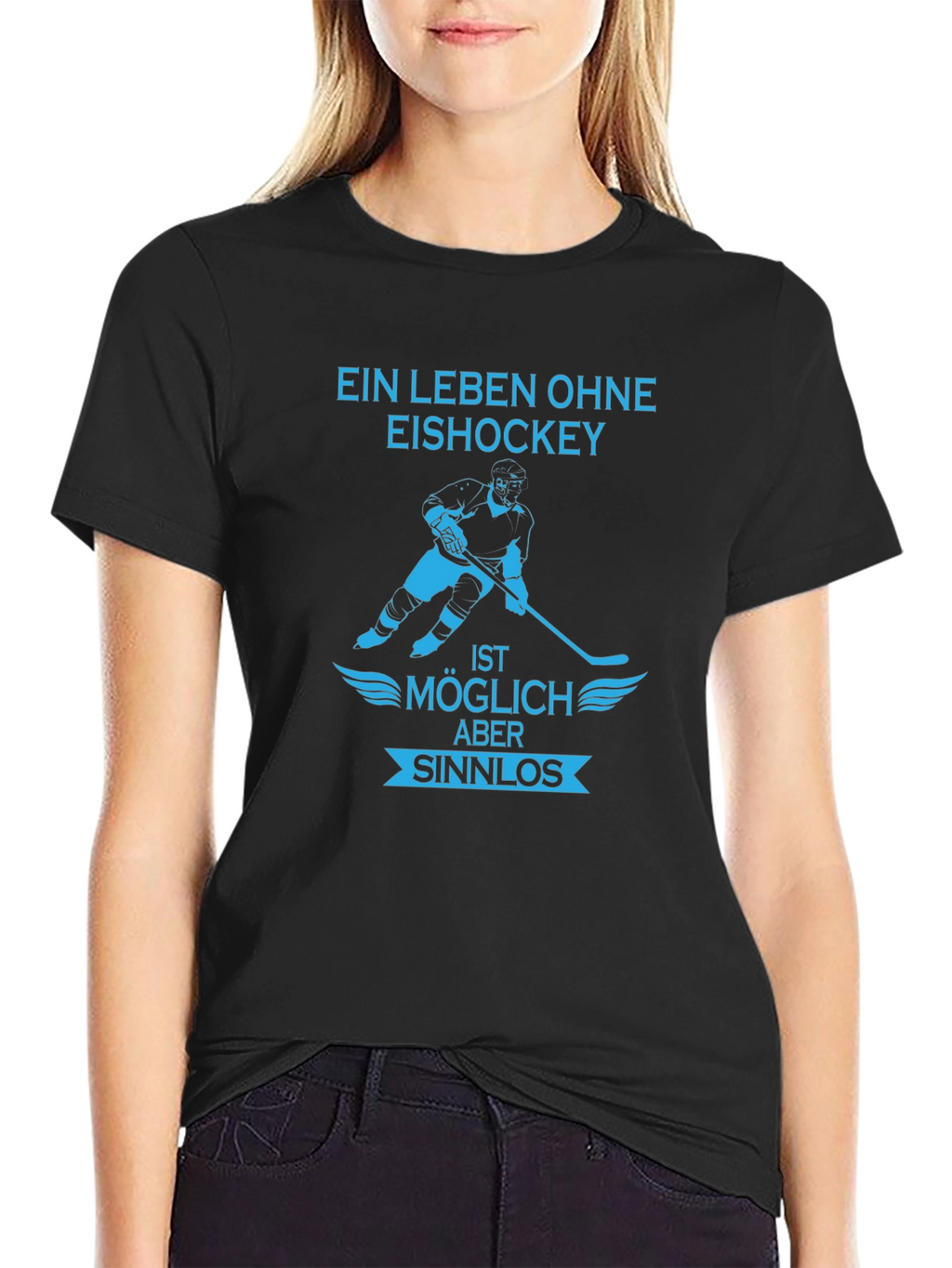Hockey Life T-Shirt - Ein Leben Ohne Eishockey